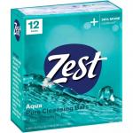 Zest Aqua with Vitamin E Refreshing Bar Soap - 12pk - 4oz each