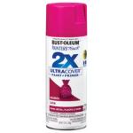 Rust-Oleum Painter's Touch 2X - 2 oz. Satin Magenta General Purpose Spray Paint