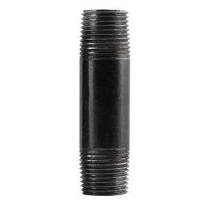 Southland 1" x 3-1/2" Black Nipple