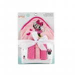 Disney Baby Minnie Mouse 6 Pack Hooded Towel & Washcloth Set