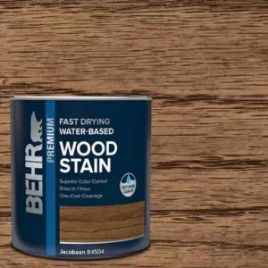 BEHR - 1 qt. #TIS-504 Jacobean Transparent Fast Drying Water-Based Interior Wood Stain