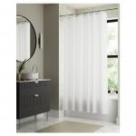 Better Home Clear Peva Shower Curtain Liner Solid White