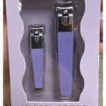 Glamgear Non-slip Clippers Fingernail & Toenail Manicure Set Lavander