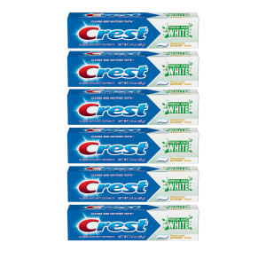 Crest Toothpaste 2.4oz Fresh & White - 6pk