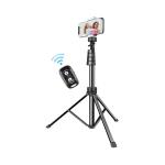 UEGOGO 65″/165cm Phone Tripods with Remote Shutter and Universal Clip