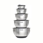 Viking Stainless Steel 10 Piece Mixing Bowl Set