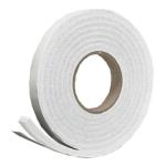 Frost King3/4 in. x 5/16 in. x 10 ft. White High-Density Rubber Foam Weatherstrip Tape