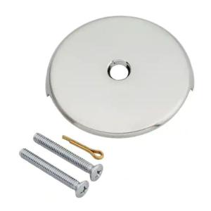 Everbilt Bath Drain Overflow Plate Brushed Nickel