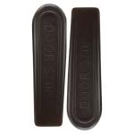 Heavy-Duty Brown Rubber Door Stop (2-Pack) by Everbilt