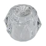 Delta Clear Knob Replace Handle with Button