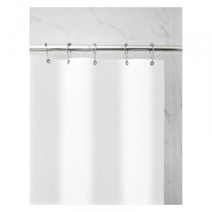 Better Home Clear Peva Shower Curtain Liner Solid White