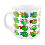 Teenage Mutant Ninja Turtles Portraits Ceramic Camper Mug | Holds 20 Ounces