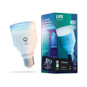 LIFX 75-Watt Equivalent A19 Clean RGB Multi-Color Smart Wi-Fi LED Light Bulb