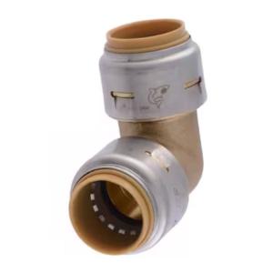 SharkBite Max 3/4 in. Push-to-Connect Brass 90-Degree Elbow Fitting #UR256A