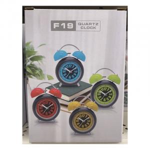 F19 Mini Stylish Bell Alarm Quartz Clock