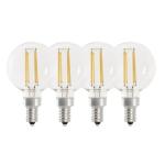 Feit Electric 11-Watt Equivalent G16.5 E12 String Light LED Light Bulb, Warm White 2200K (4-Pack)