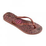 Havaianas Women's Slim Animals Flip Flop Sandals Crocus Rose/Golden Blush 36