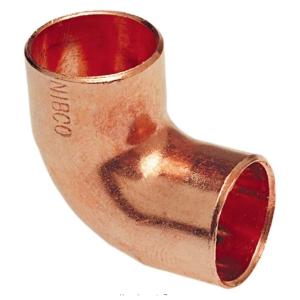 Everbilt 1/2 in. Wrot Copper 90-Degree Cup x Cup Elbow Fitting Pro Pack (50-Pack)