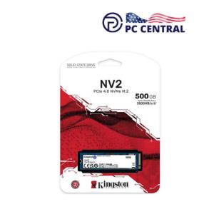 Kingston M.2 NV2 2280 PCIe 4.0 x4 500GB NVMe SSD