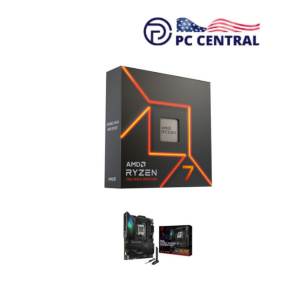 AMD Processor and ASUS ROG STRIX X670E-F GAMING Ryzen 7 7700X WIFI Motherboard