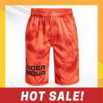 Under Armour Orange Shorts Size YSM